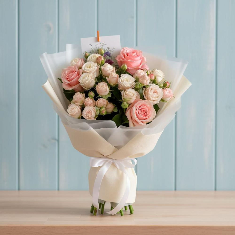 Букет цветов из: Розы в Курске