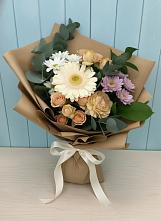 Букет цветов из:  Герберы и Хризантемы в Курске