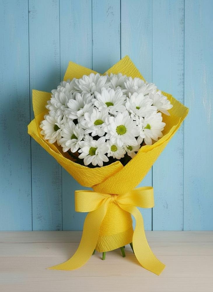 Букет цветов из: Хризантемы в Курске